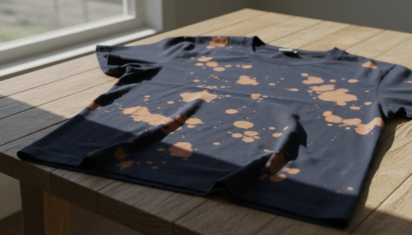 How to Get Rid of Bleach Stains from Colored Clothes (8 Ways)