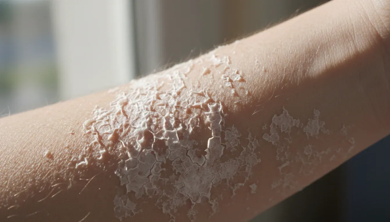 How to Get Rid Of Flaky Skin (3 Ways)