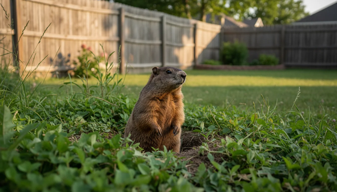 How to Get Rid of Groundhogs with Deterrents: 7 deterrents that keep groundhogs away