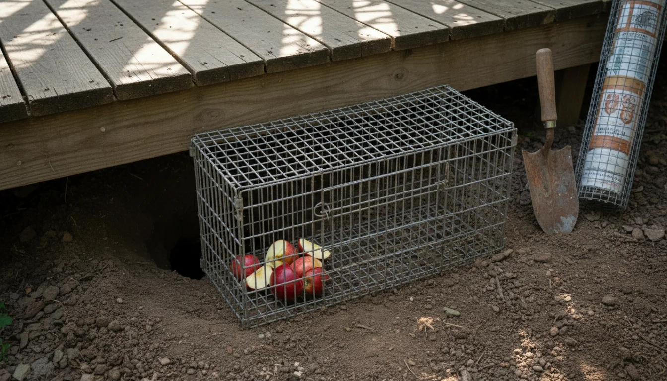 How to Get Rid of Groundhogs with Trapping And Removal: 7 trapping methods to remove groundhogs