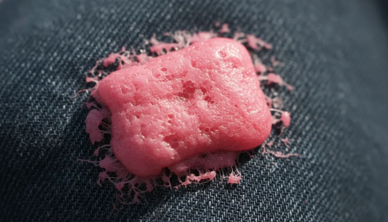 How to Get Rid Of Gum from Clothes (2 Ways)
