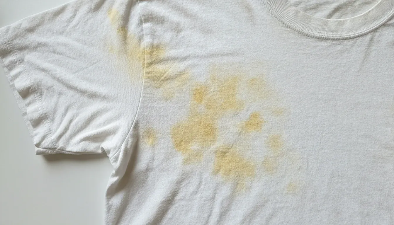 How to Get Rid Of Yellow Bleach Stains from White Clothes (8 Ways)
