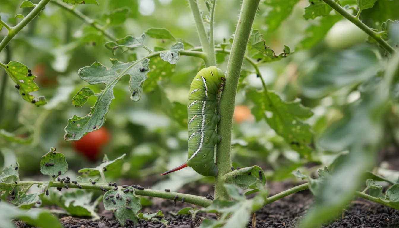 How to Get Rid of Tomato Hornworms: 5 proven methods